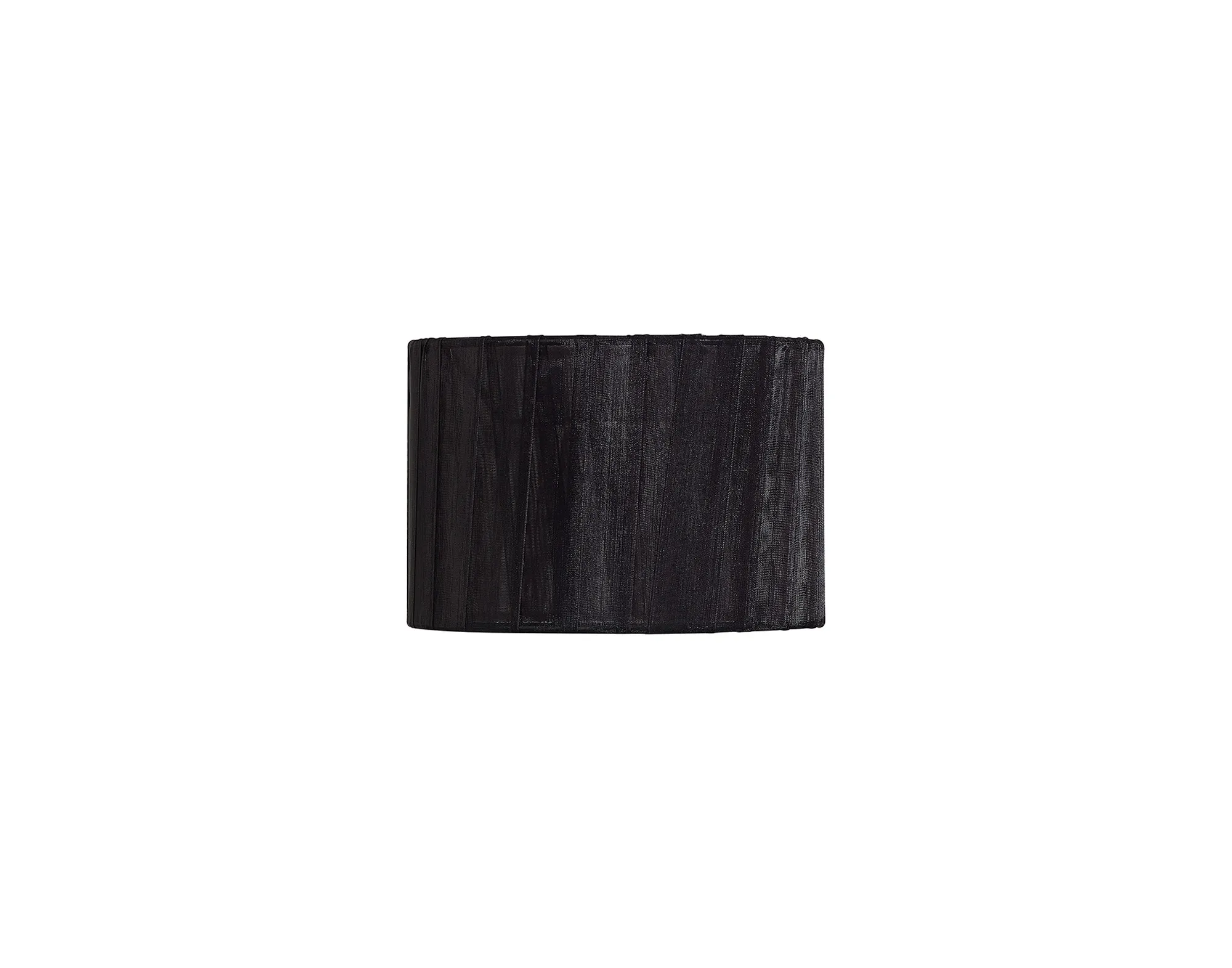 Serena 16cm Organza Shade Black D0871  Deco Serena